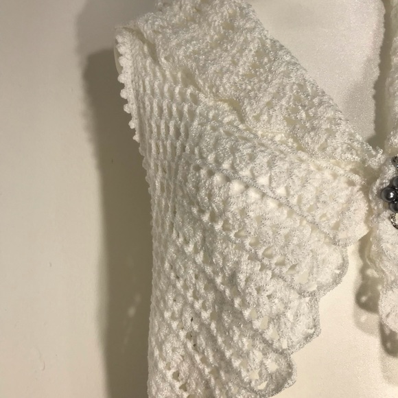 Top white crochet - Picture 2 of 11